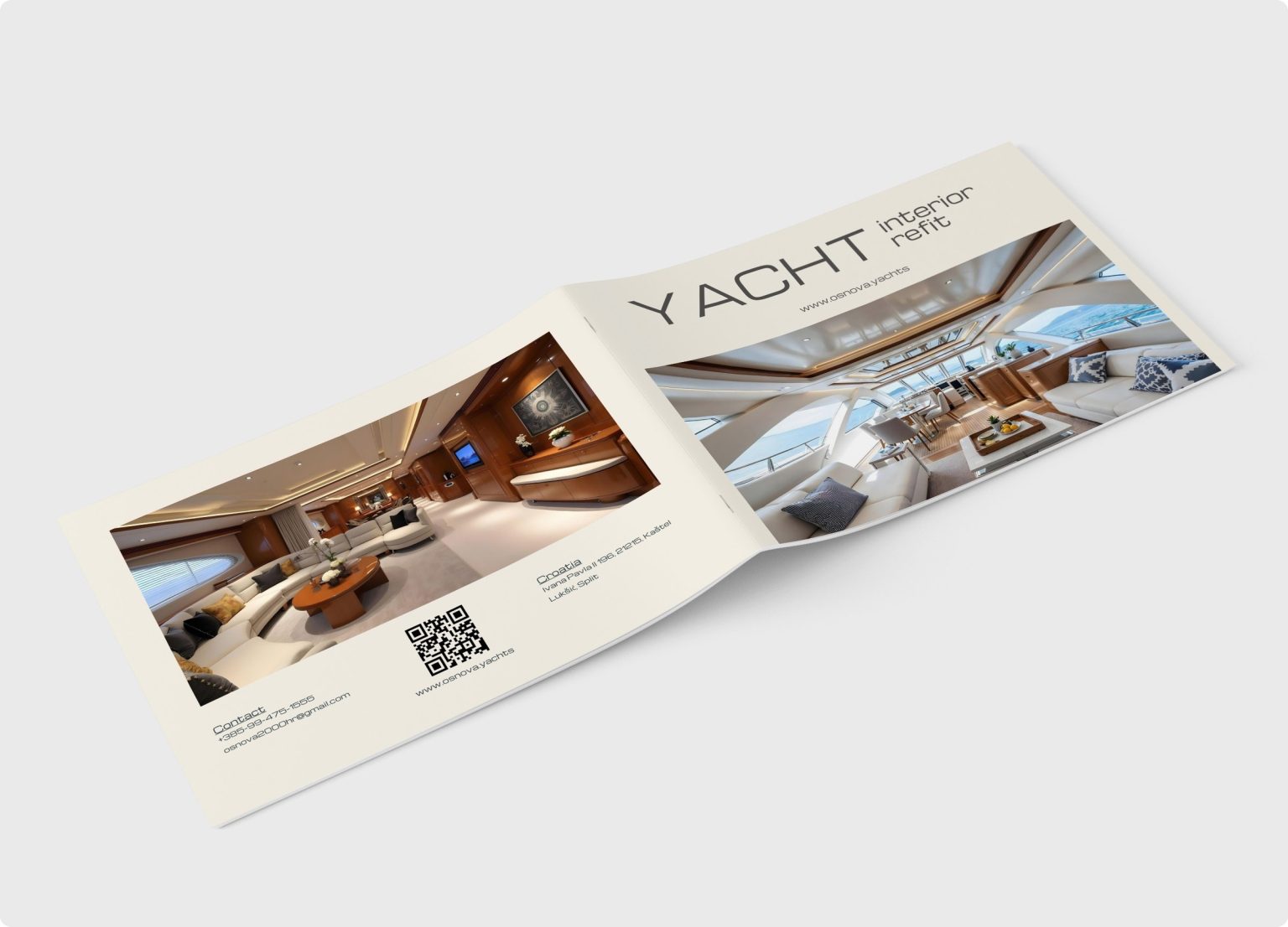 Брошура OSNOVA.YACHTS Yacht Interior Refit